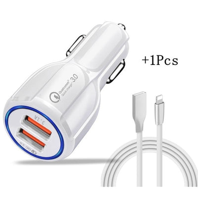 Olaf Car USB Charger Quick Charge - Smartoys