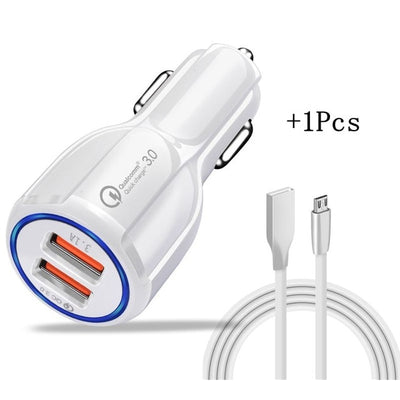 Olaf Car USB Charger Quick Charge - Smartoys