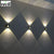 Up down wall lamp led modern indoor hotel decoration light