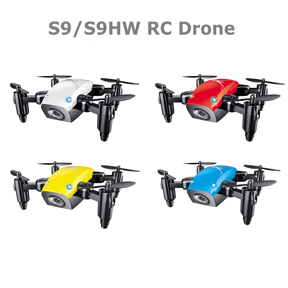 Mini Drone With Camera S9 No Camera RC Quadcopter Foldable Drones