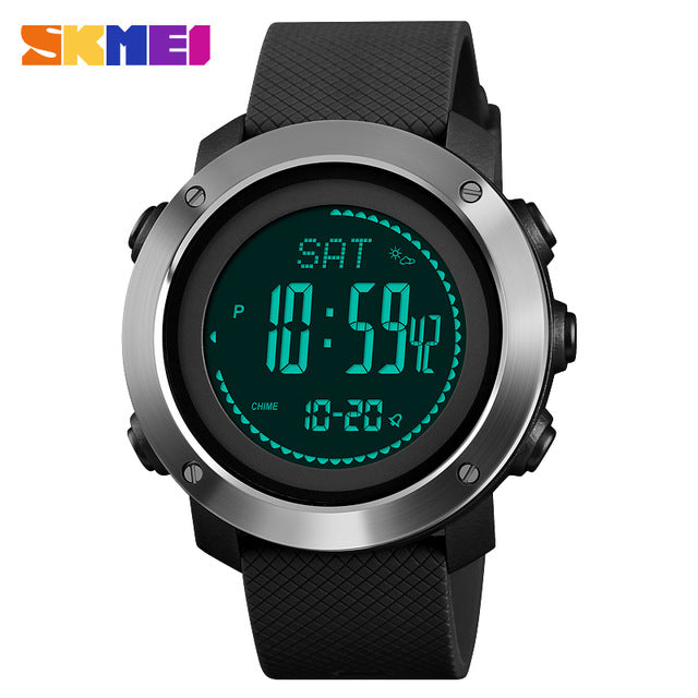 Altimeter Barometer Thermometer Altitude Men Digital Watch - Smartoys