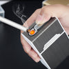 Portable USB Electronic Cigarette Case Box With Lighter - Smartoys