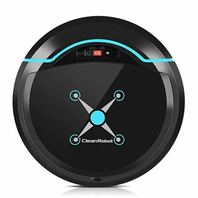 Black/White USB Automatic Vacuum Cleaner - Smartoys