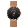 Men Waterproof Slim Mesh Strap Minimalist Wrist Watch - Smartoys