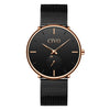 Men Waterproof Slim Mesh Strap Minimalist Wrist Watch - Smartoys