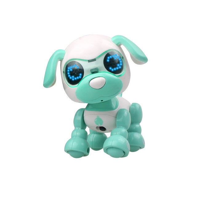 Dog LED Eyes Sound Recording Sing Sleep Cute Toy - Smartoys