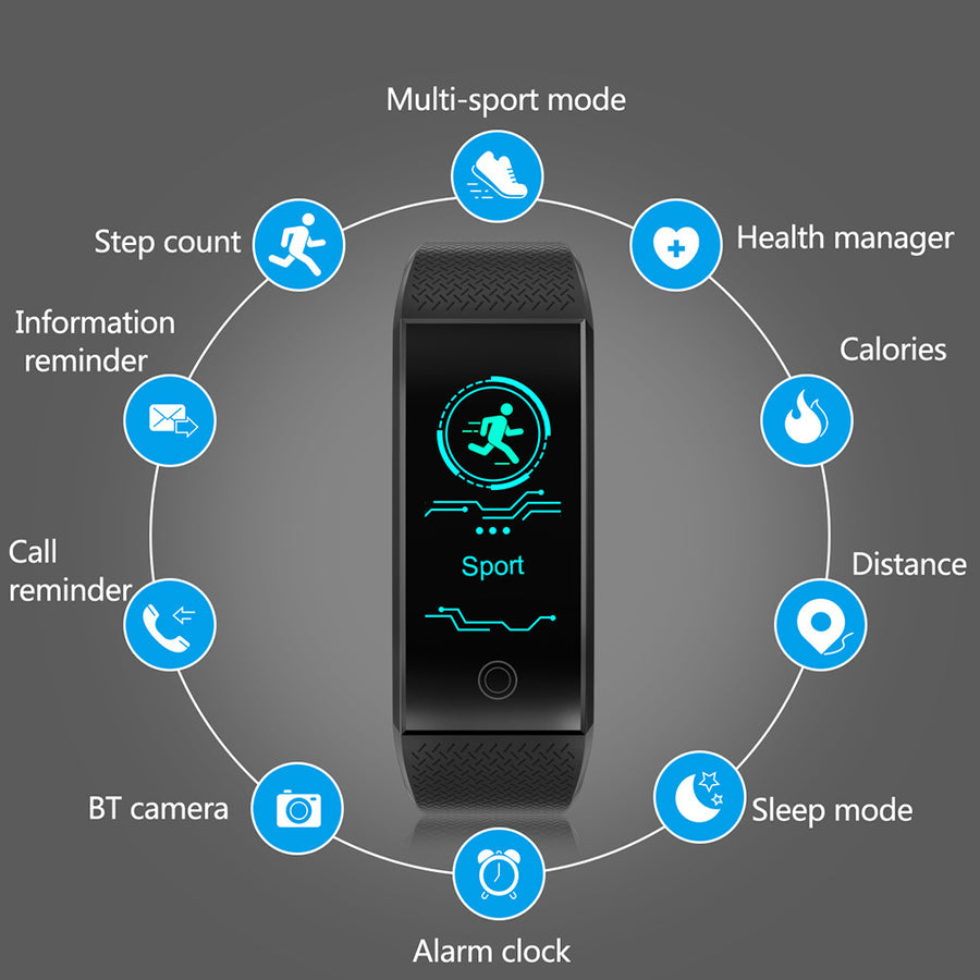 Smart Watch Sports Fitness Activity Heart Rate Tracker - Smartoys