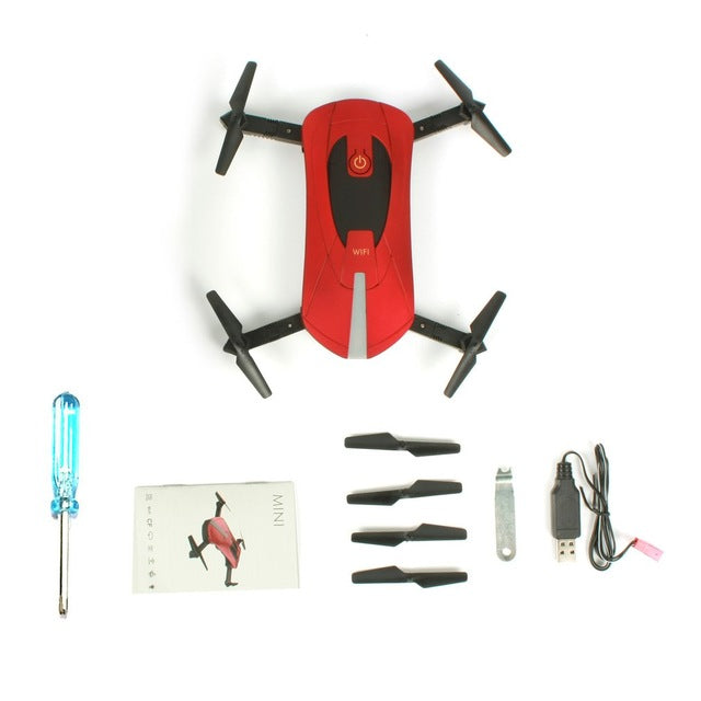 Foldable Selfie Pocket RC Drone - Smartoys