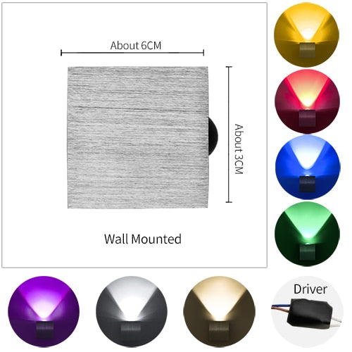 JJD Led Wall Lamp Modern Sconce Stair Light - Smartoys