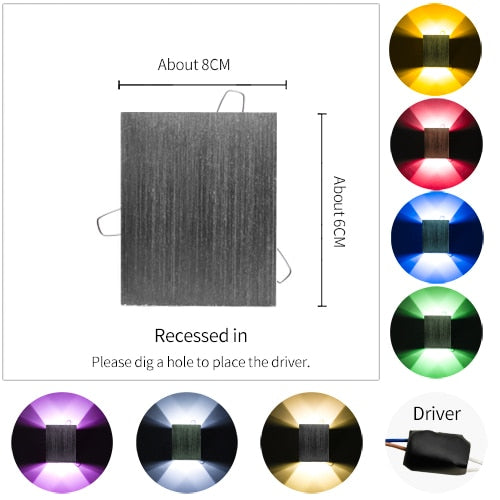 JJD Led Wall Lamp Modern Sconce Stair Light - Smartoys