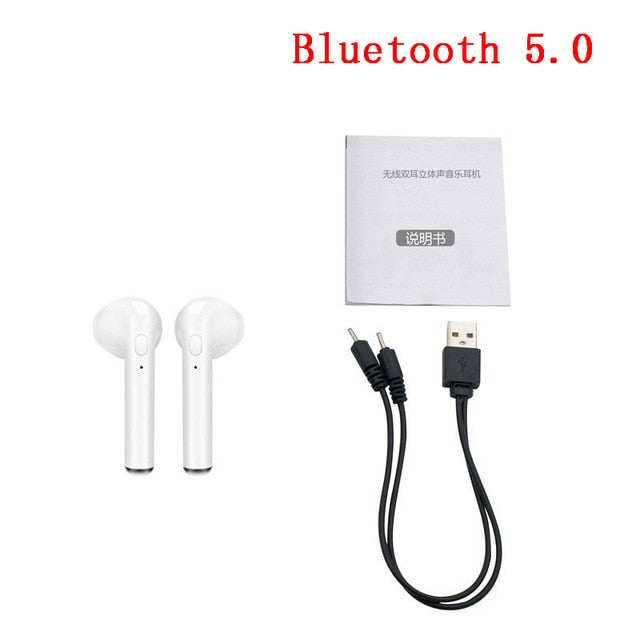 Wireless Bluetooth 5.0 Earphones mini Headsets Earbuds with Mic - Smartoys