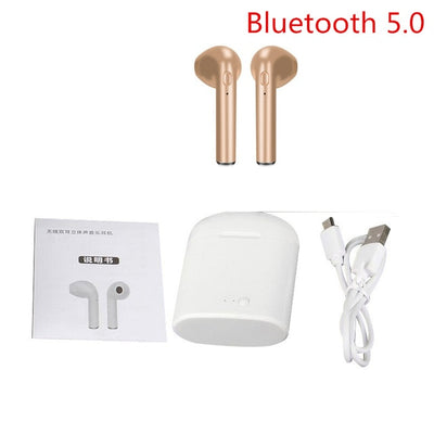 Wireless Bluetooth 5.0 Earphones mini Headsets Earbuds with Mic - Smartoys