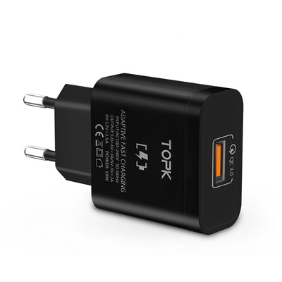 18W Quick Charge 3.0 Fast Mobile Phone Charger - Smartoys