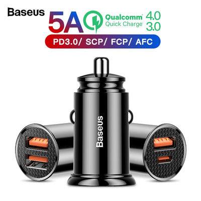 Quick Charge 4.0 3.0 USB Car Charger - Smartoys