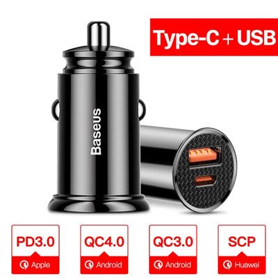 Quick Charge 4.0 3.0 USB Car Charger - Smartoys