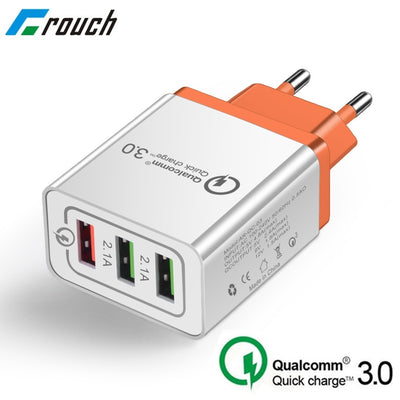 Universal 18 W USB Quick charge 3.0 5V 3A for Iphone - Smartoys