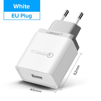 USB Charger 18W Quick Charge 3.0 Mobile Phone Charger - Smartoys