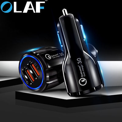 Olaf Car USB Charger Quick Charge - Smartoys