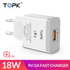 18W Quick Charge 3.0 Fast Mobile Phone Charger - Smartoys